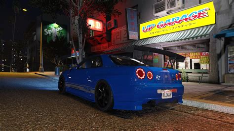 Nissan Skyline R34 GTR HKS Livery - GTA5-Mods.com