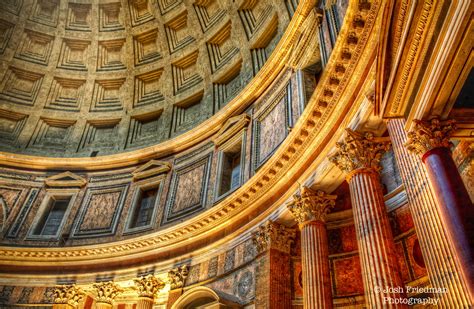 Pantheon Dome and Corinthian Columns Rome Italy Fine Art Photograph ...