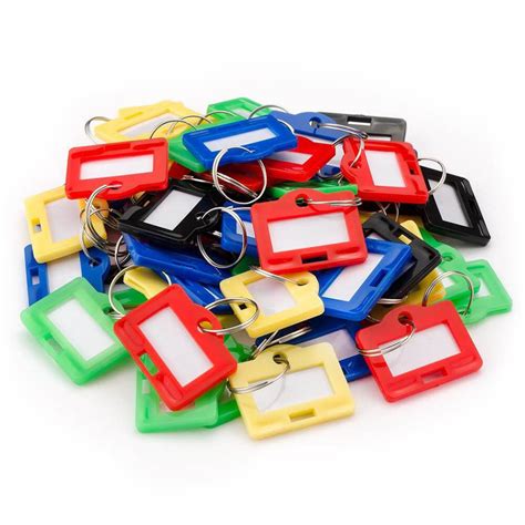 Small Assorted Key Tags for Key Cabinets (50 Pack) India – Tanotis