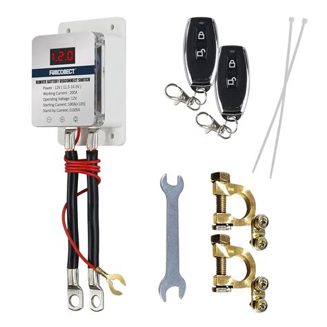 Kill Switch for Car Remote Disconnect Switch 12V 200A with Led Digital ...