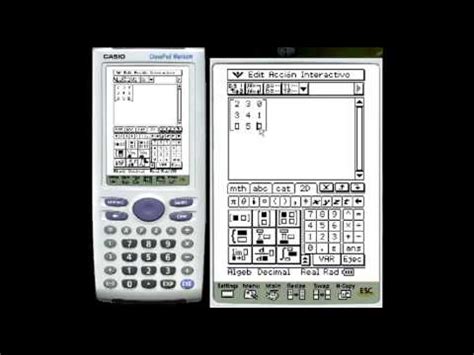 ClassPad Tutorial 的图像结果