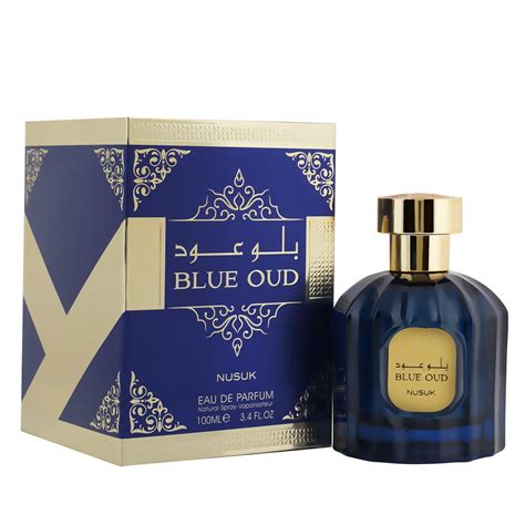 Nusuk Blue Oud Premium Imported Scent, Fresh & Soothing Fragrance, Long ...