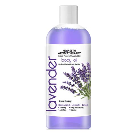 Lavender Body Oil -Moisturizing, Anti-Acne, Soothing For Glowing Skin ...