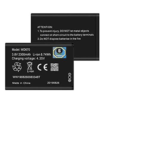 REAL NEED Original WD670 Battery for ZTE wd670 Jiofi m2 / Jiofi m2s ...