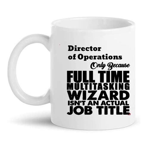 Buy Best Director of Operations Gift Cup 11Oz Mug - Boss Leader Manager ...