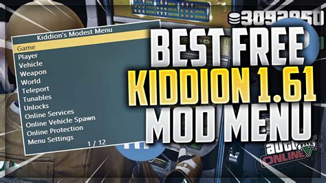 Image result for Kiddion's Mod Menu. Update
