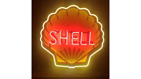 Image result for Shell Neon Sign