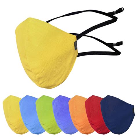 Nakabh 7 Colours Cotton Mask Reusable Washable Adjustable Head Mount ...