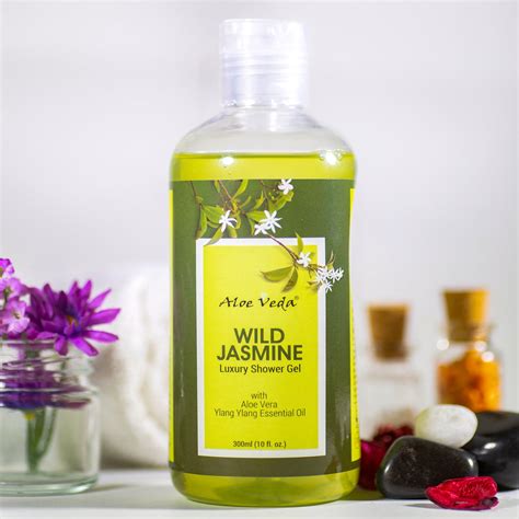 Wild Jasmine Luxury Shower Gel | Aloe Veda