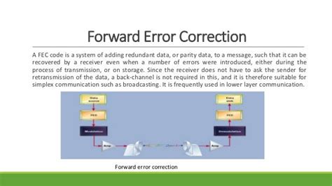 Image result for Forward Error Control
