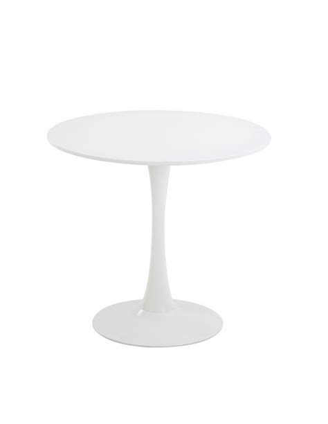 TABLE POLYVALENTE BLANCHE RONDA. BUREAU-STORE