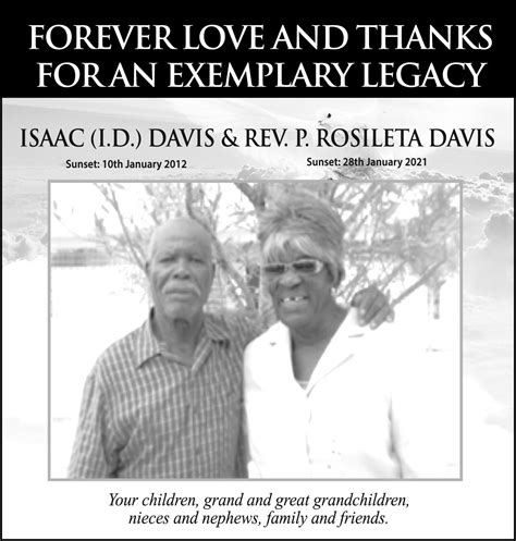 01262023 OBITUARIES by tribune242 - Issuu