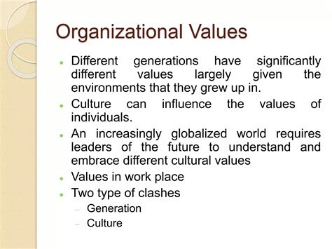 Organizational Behavior : Values | PPTX - importance of values in organisational behaviour
