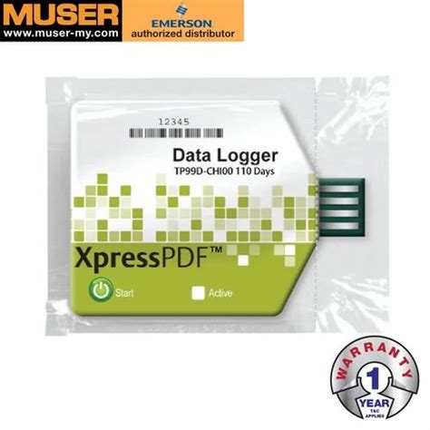 Data logger - Emerson Single use Temp. Data logger Manufacturer from ...