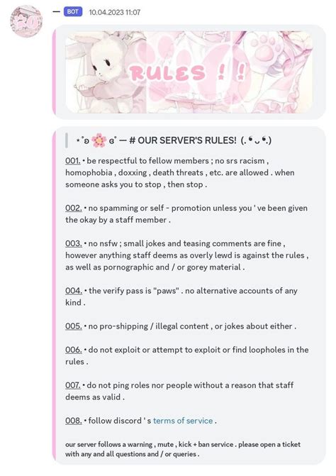 Set Up Rules in Discord 的图像结果