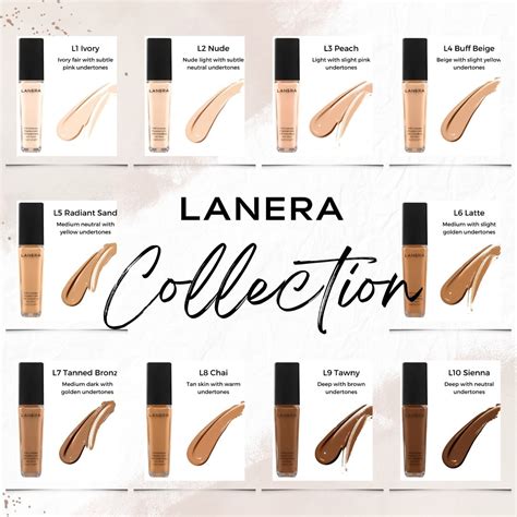 Lanera Cosmetics | Our signature full-coverage foundation, designed ...