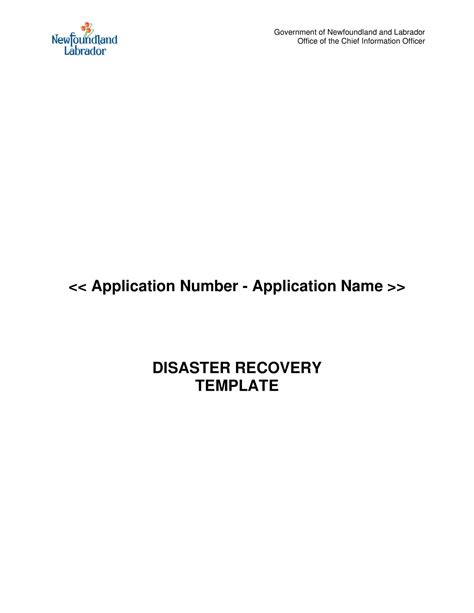 Image result for Example of Disaster Recovery Plan