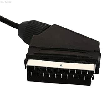3NH® 6CE5 CFB8 Power Supply Adapter Scart RGB Cable Durable PAL 1.8m ...