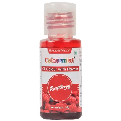 Raspberry Colourmist Oil Colour With Flavour 30g Bakersville – JITCO