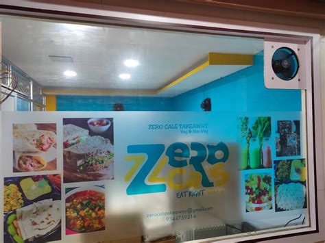 Menu at Zero cals, Coimbatore