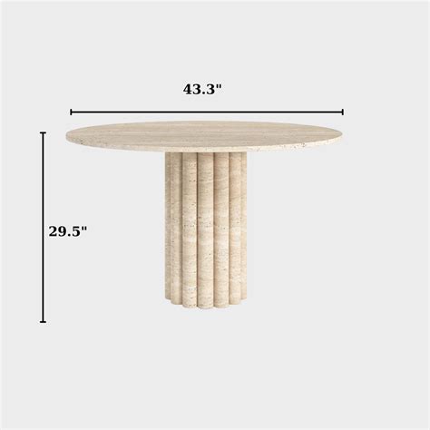 Shop Travertine Dining Tables for Timeless Interiors