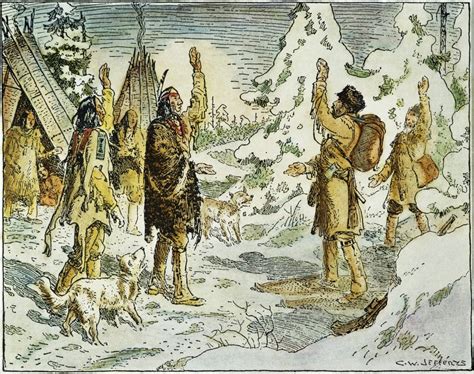 Pierre Esprit Radisson N(C1636-C1710) French Fur Trader And Explorer ...