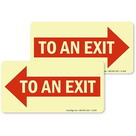 Image result for Exit Signs