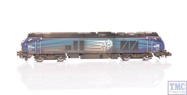 2D-022-011 Dapol N Gauge Class 68 034 DRS Compass Weathered by TMC