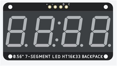 8-Digit 7-Segment Display Arduino Code 的图像结果