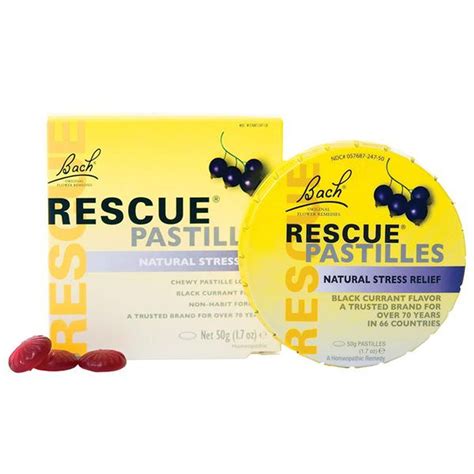 Bach Flower Remedies Black Currant Rescue Pastilles 50 grams - Ruidoso ...