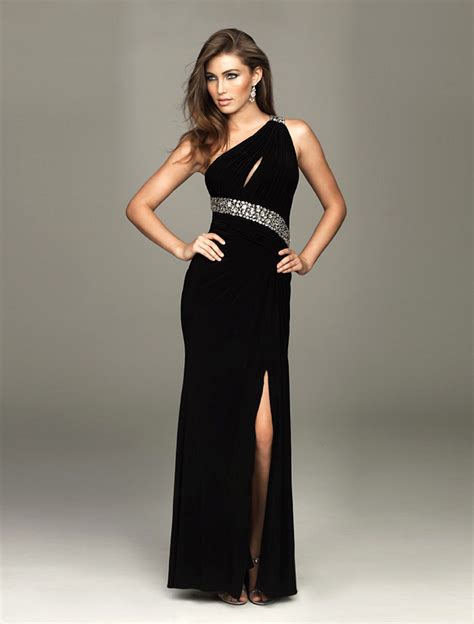 Dresses. Prom Dresses Taffeta, Black Prom Dresses, Black Evening ...