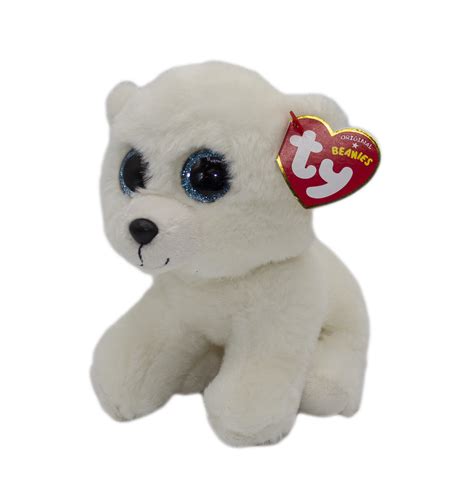 Ty Beanie Baby: Arctic the Wild Bear | Glitter Eyes | Stuffed Animal ...