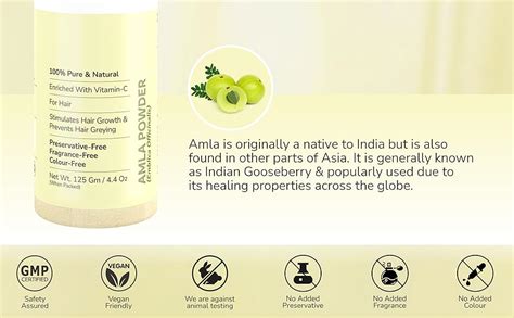 tried n true Amla Powder for Hair, Gooseberry Powder, Pure and Natural ...