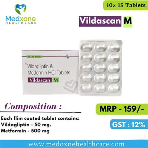 VILDASCAN - M TABLETS Medxone Healthcare