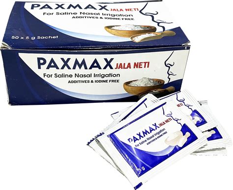 Dr. Head Neti pot Nasal-Wash Nose Cleaner Salt (1Box) 50 Pc : Amazon.in ...
