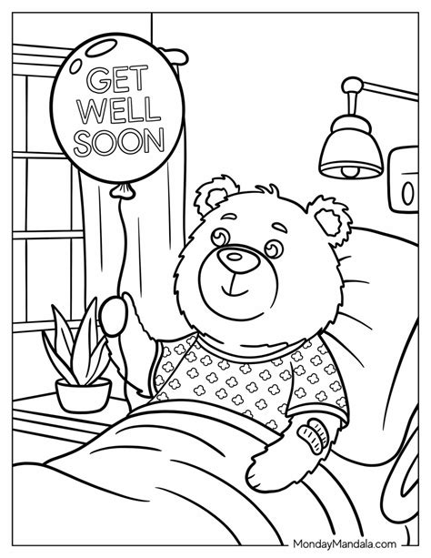 Mickey Mouse Get Well Soon Coloring Pages [2025]