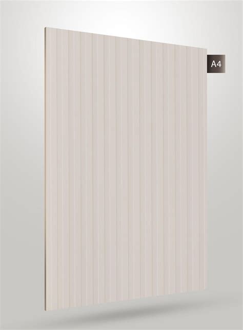 Royale Touche Laminate 8x4 ft Texture fluted laminates White BM_241 ...