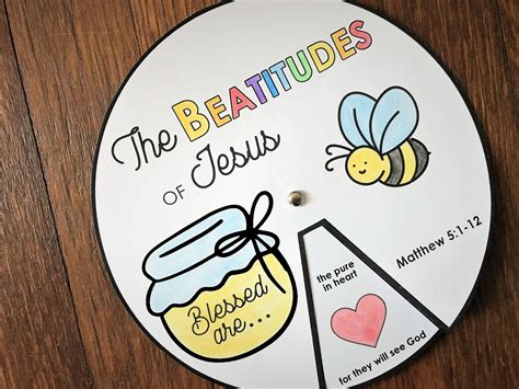 Beatitudes Lessons For Kids | The Beatitudes for Kids Printable Pack – JMNG