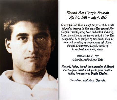 Blessed Pier Giorgio Frassati Quotes. QuotesGram