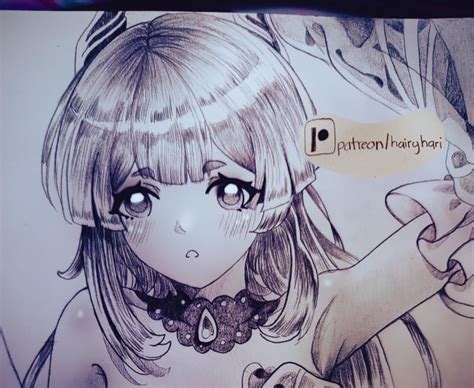 I drew Kokomi! (hairyhari) [Genshin] : r/rule34