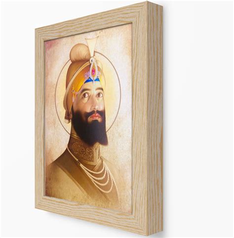 All Sikh God Picture Wall Frame 5 X 7 Inches Guru India | Ubuy