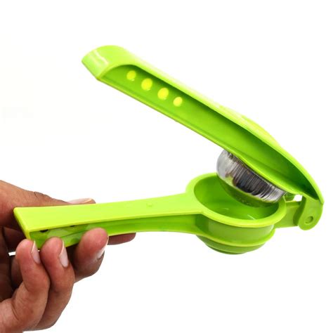 2856 Plastic Lemon Squeezer Cum Opener 2 in 1 Lemon Squeezer - DeoDap