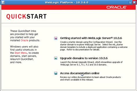 WebLogic 11G Installation Using Command Prompt 的图像结果