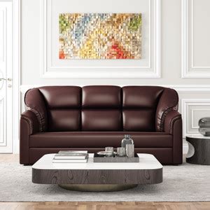 Leatherette Sofas Online at Amazing Prices on Flipkart Home Furniture Store