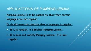 Pumping Lemma Problems 的图像结果
