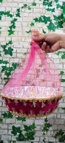 Gift Basket - Net Covering Round Basket Trader - Retailer from New Delhi