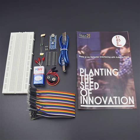 Make a lie Detector interfacing with Arduino Nano – REES52