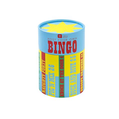 Talking Tables Host Your OWN Bingo Party Games : Amazon.in: Home & Kitchen