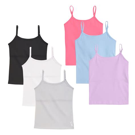 Mix 6-pack Padded Camisoles
