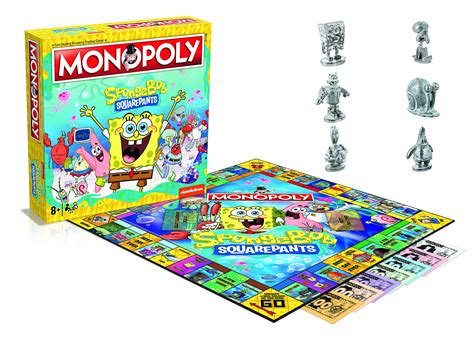 Spongebob Squarepants Monopoly Board Game- Buy Online in India at ...